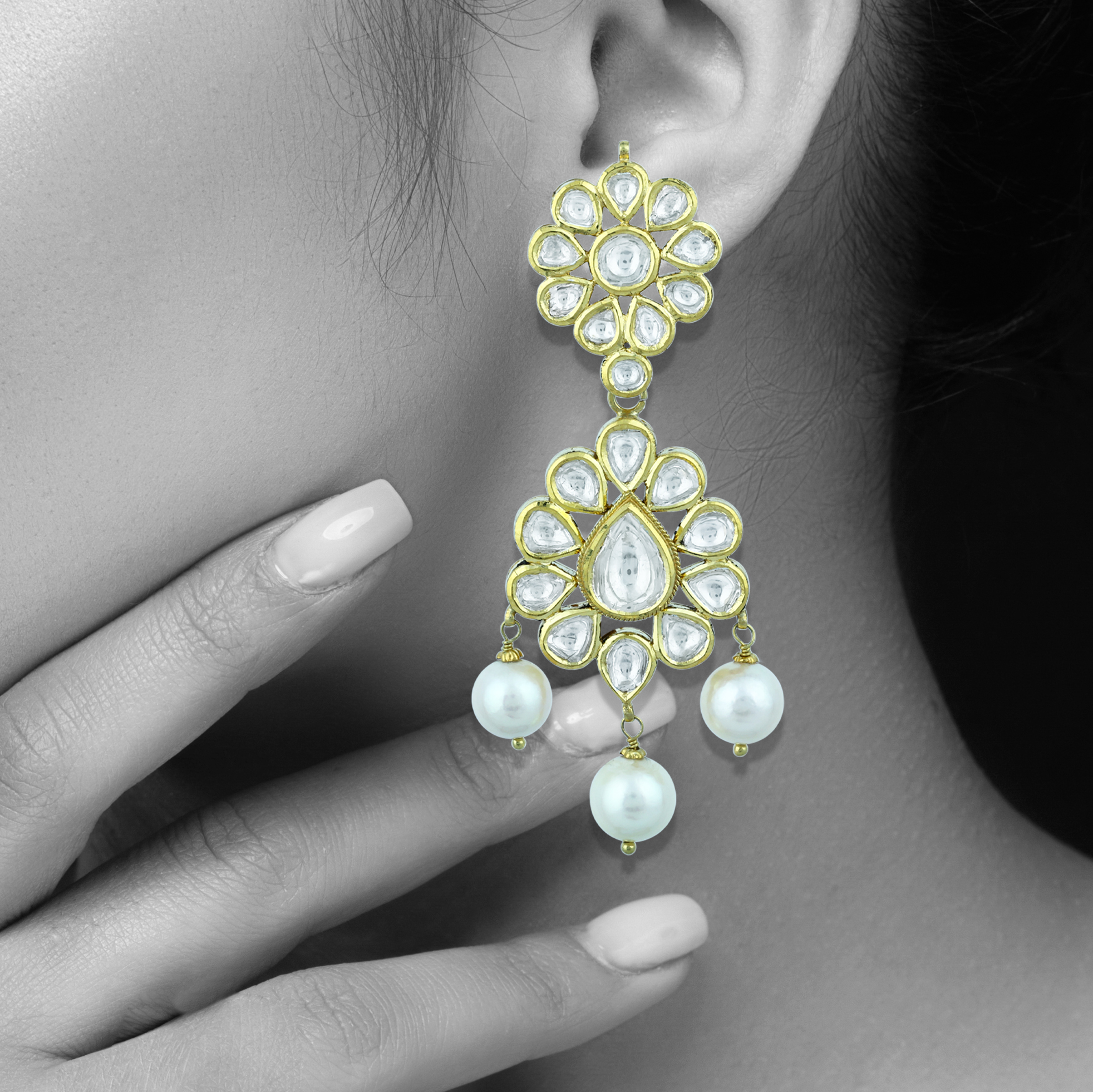 Earring with (HPS1958) Necklace