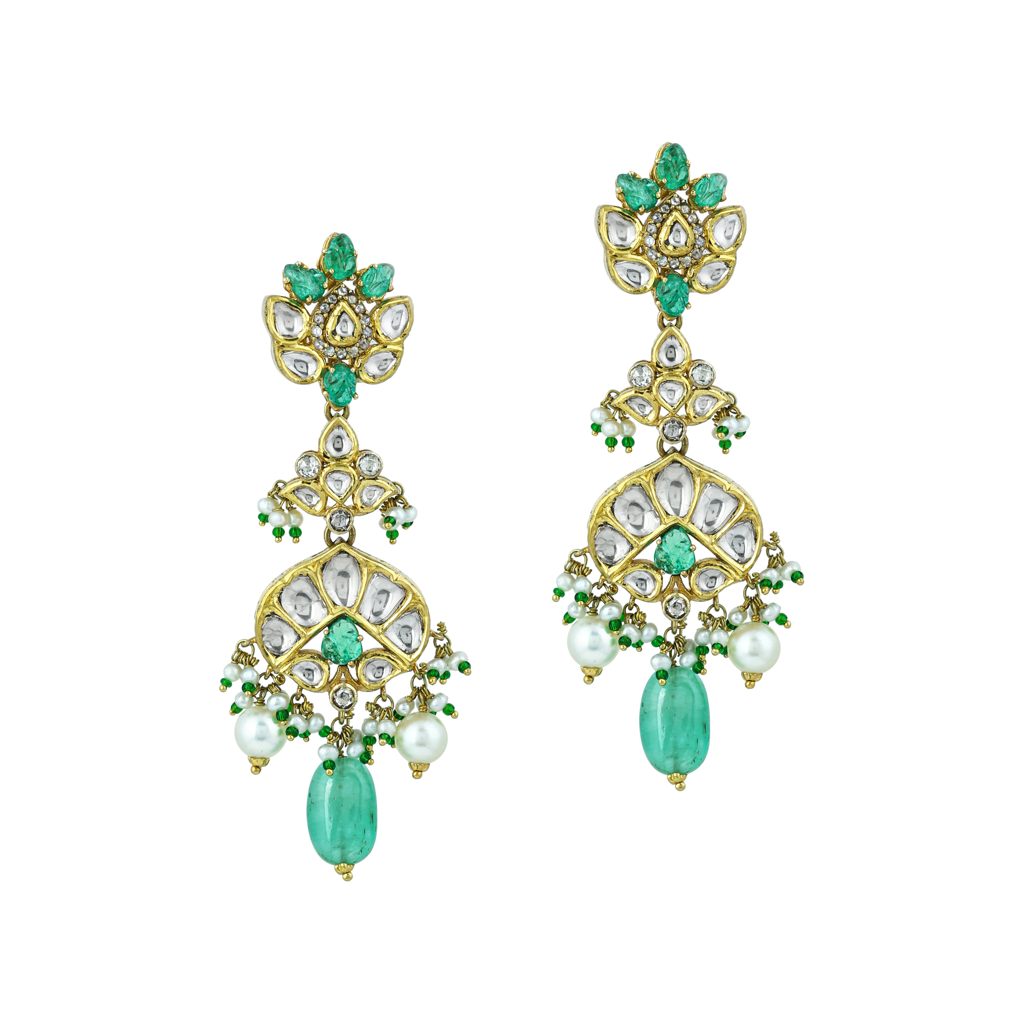 Earring with (HPS749) Necklace