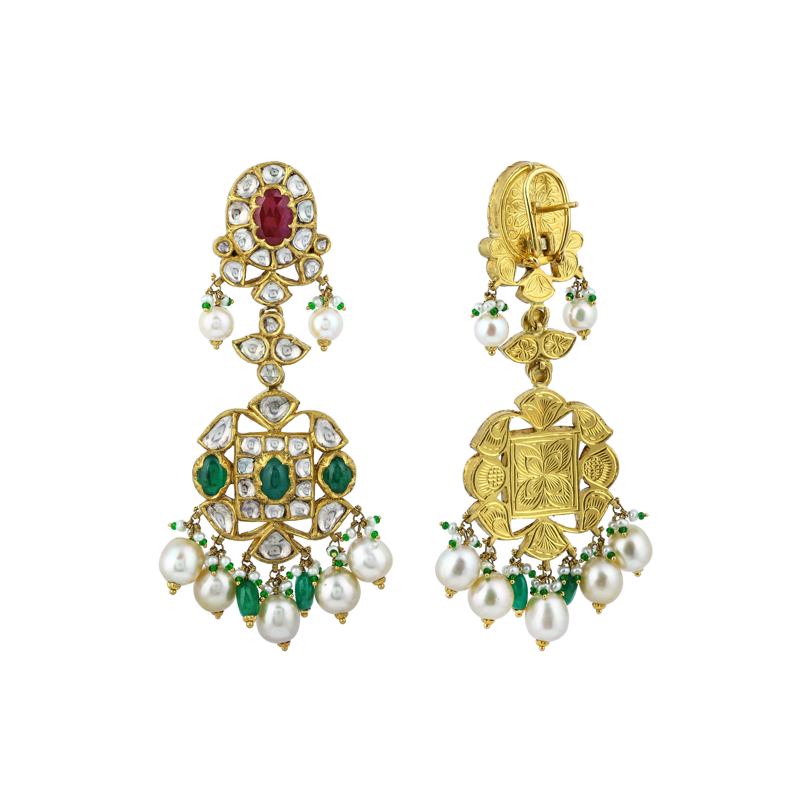 Earring with (JPS1910) Necklace