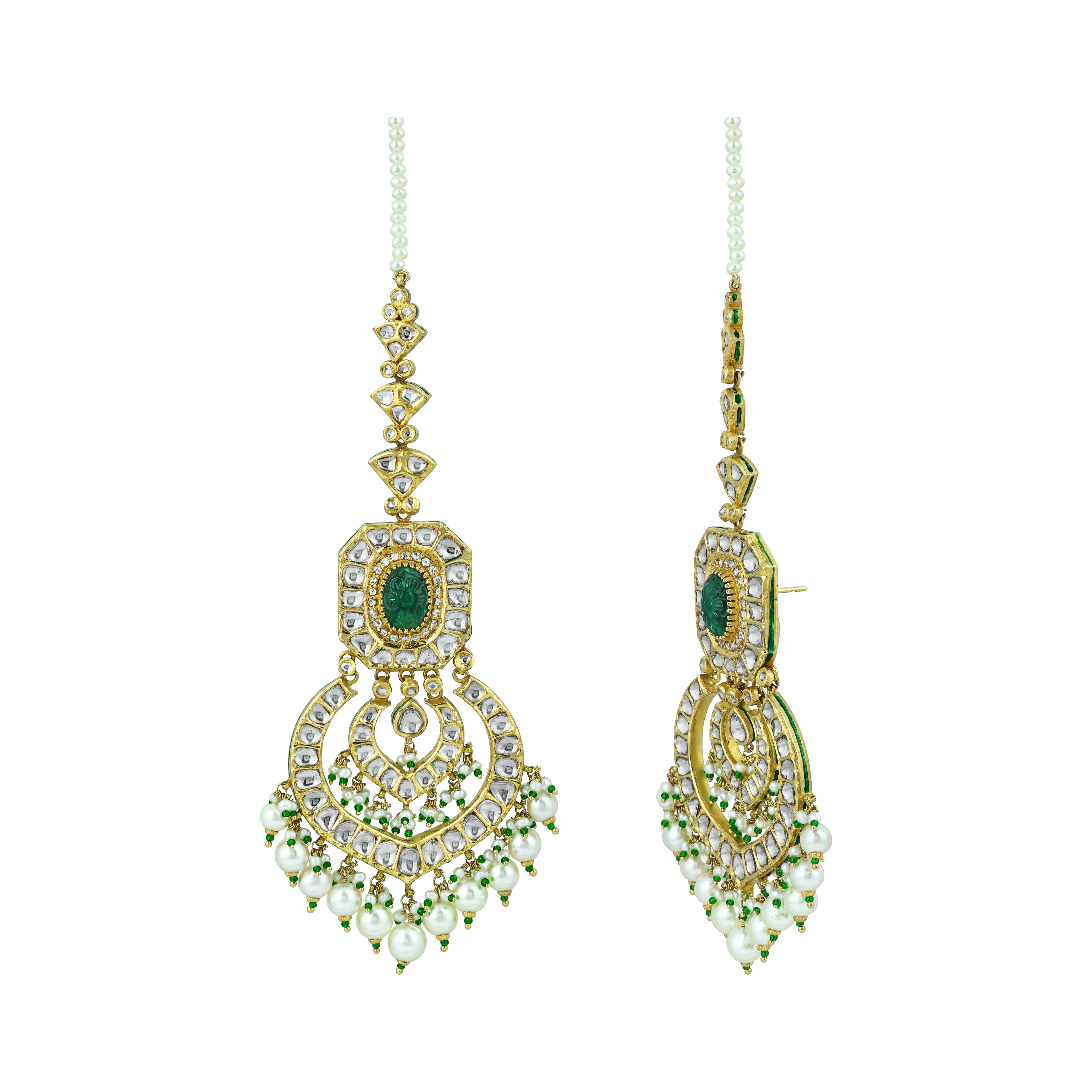 Earring with (JPS2045) Necklace