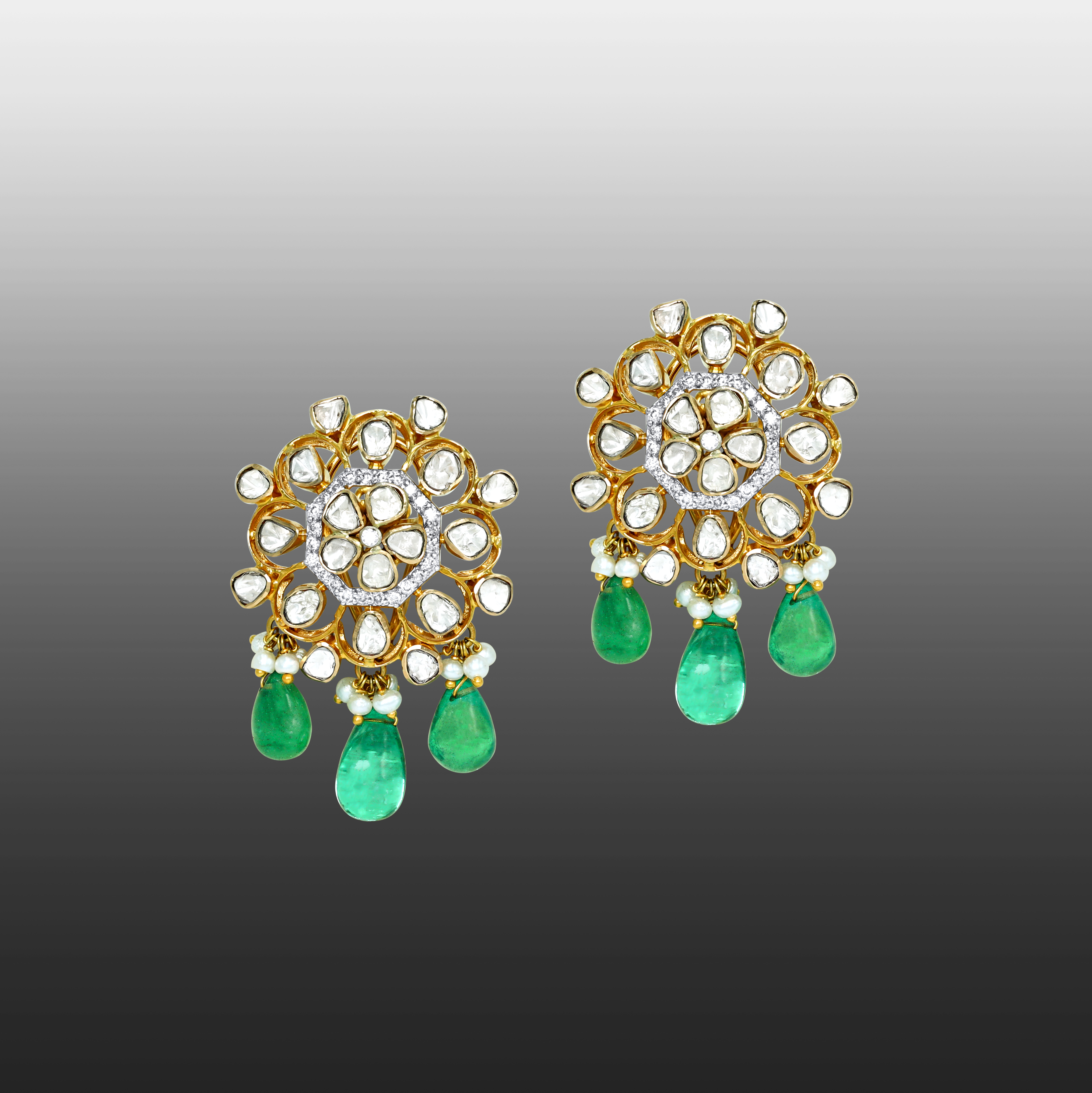 Earring with (PGD1337-PGDNE0107) Necklace