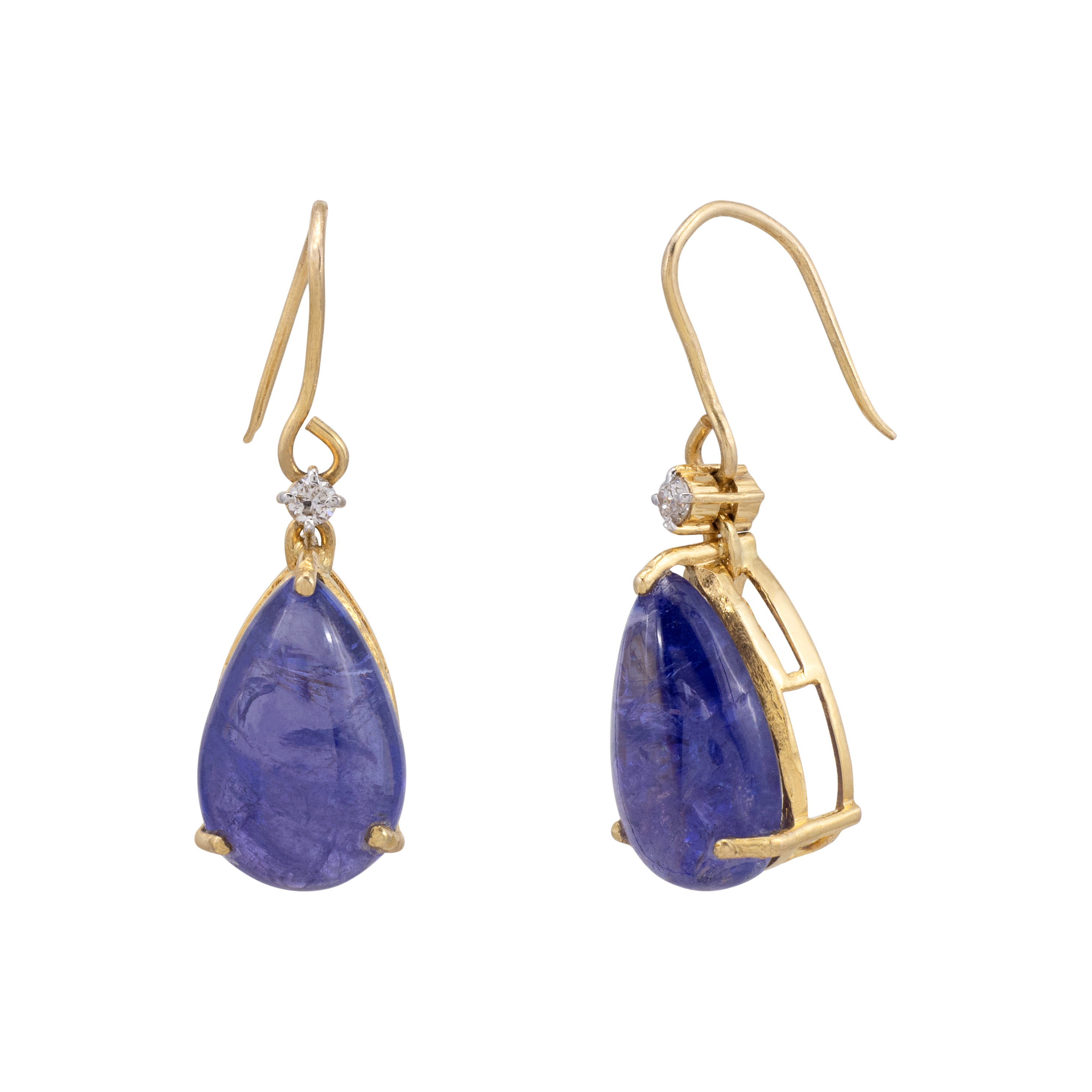 Tanzanite Drop Earrings