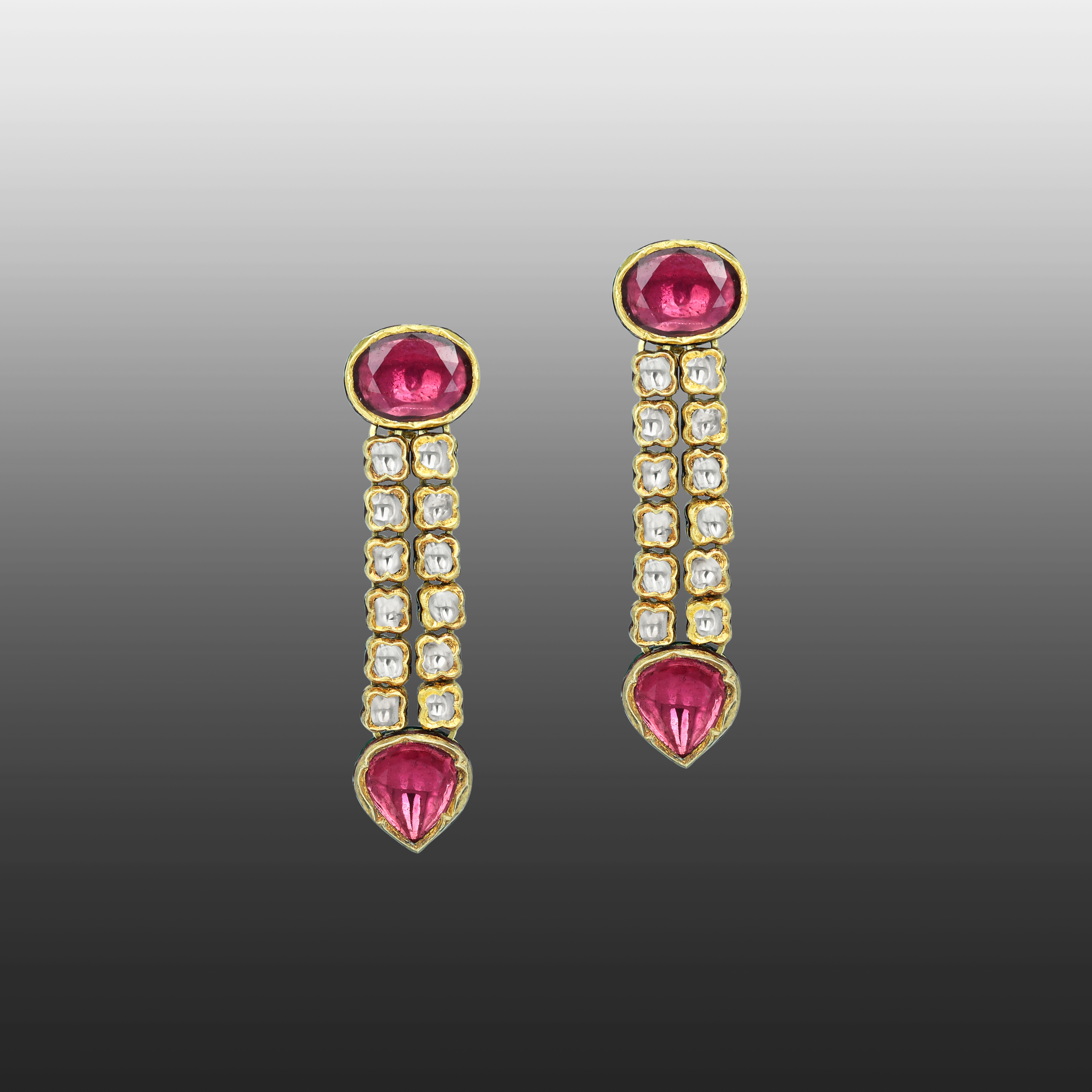Earring with (SNO3121-KMNE2534) Necklace