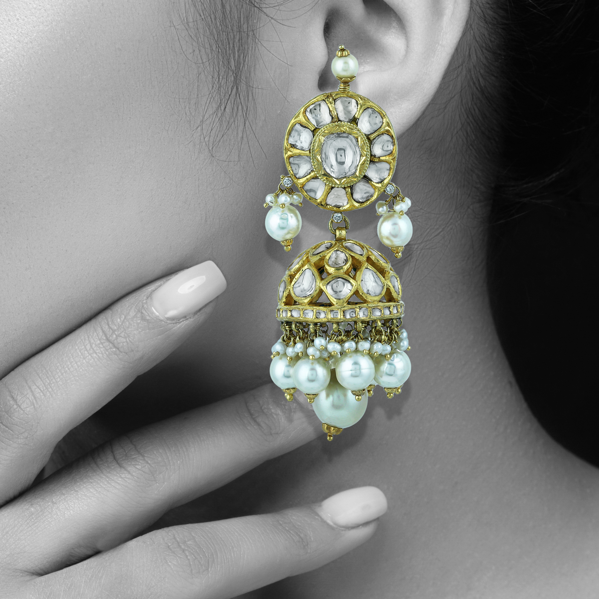 Earring with (JPS1376) Necklace