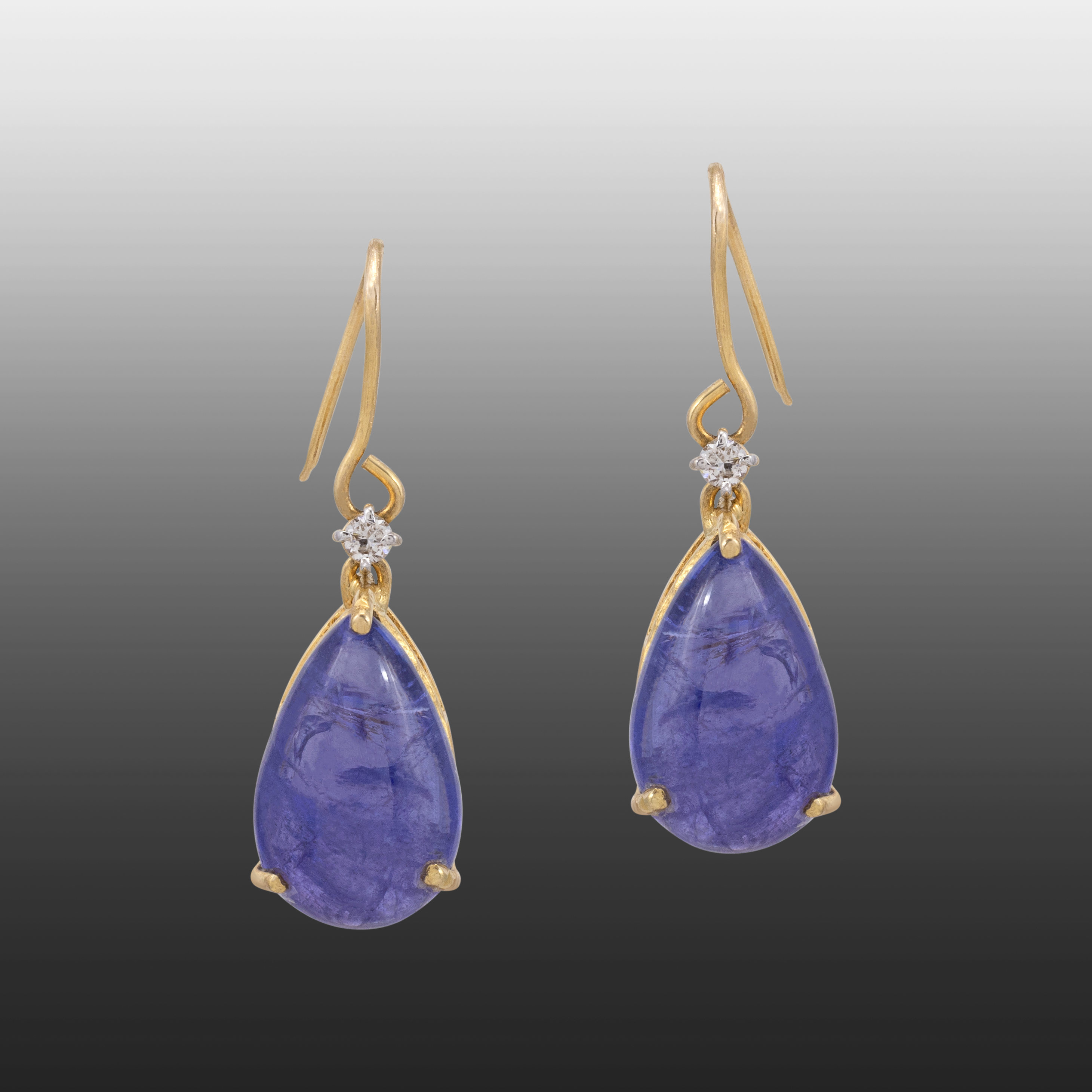 Tanzanite Drop Earrings