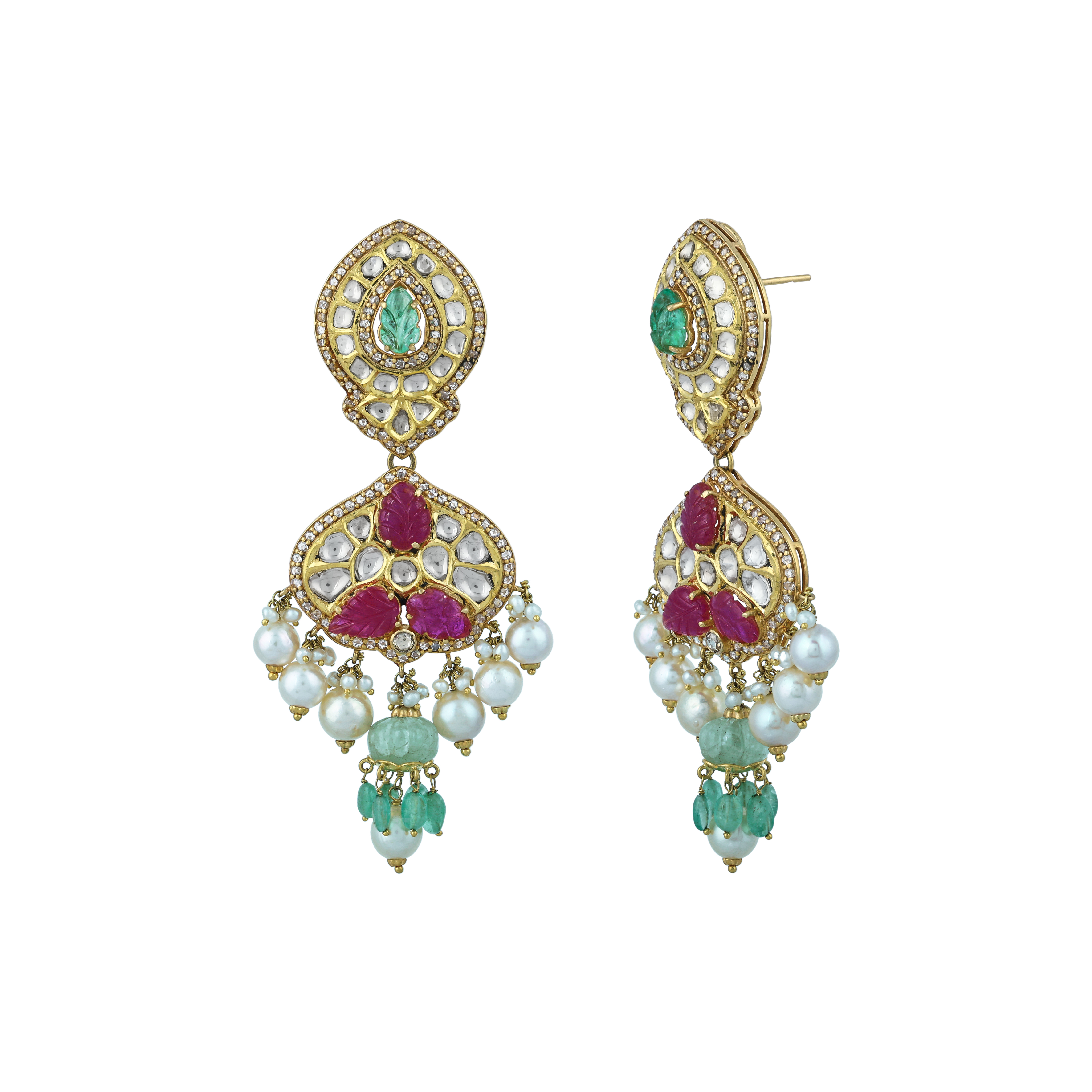 Earring with (HPS756) Necklace