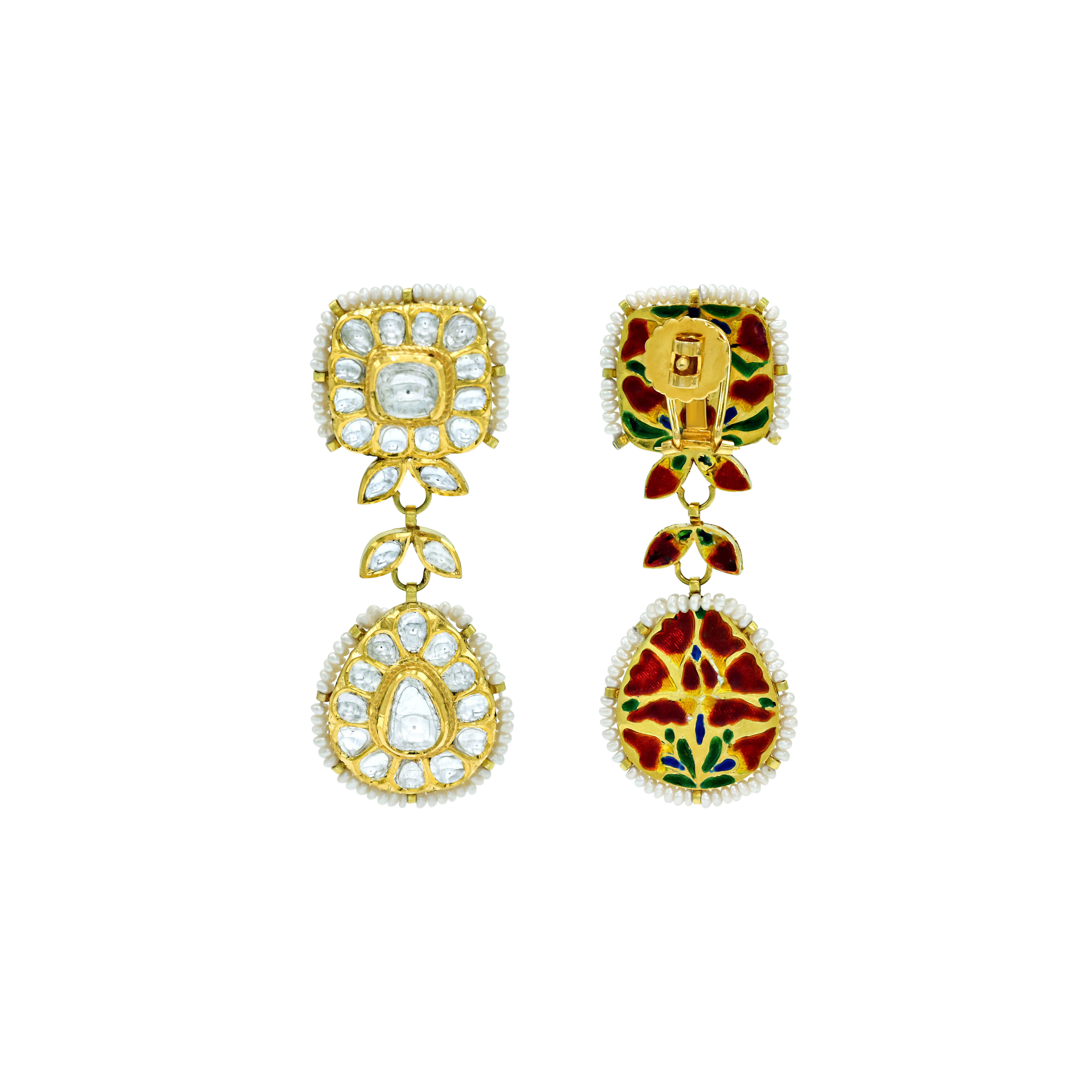 Earring with (SNO6020-KMNE3245) Necklace