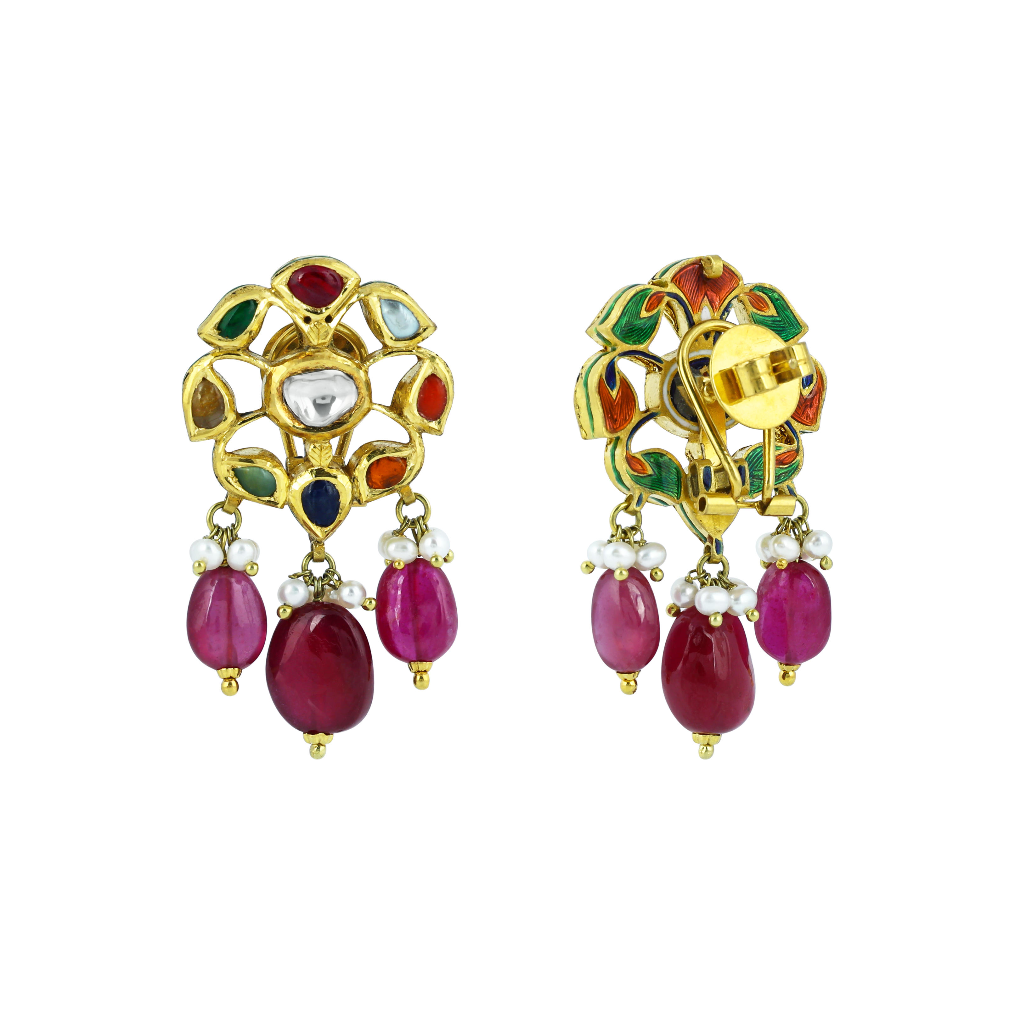 Earring with (RS656) Necklace