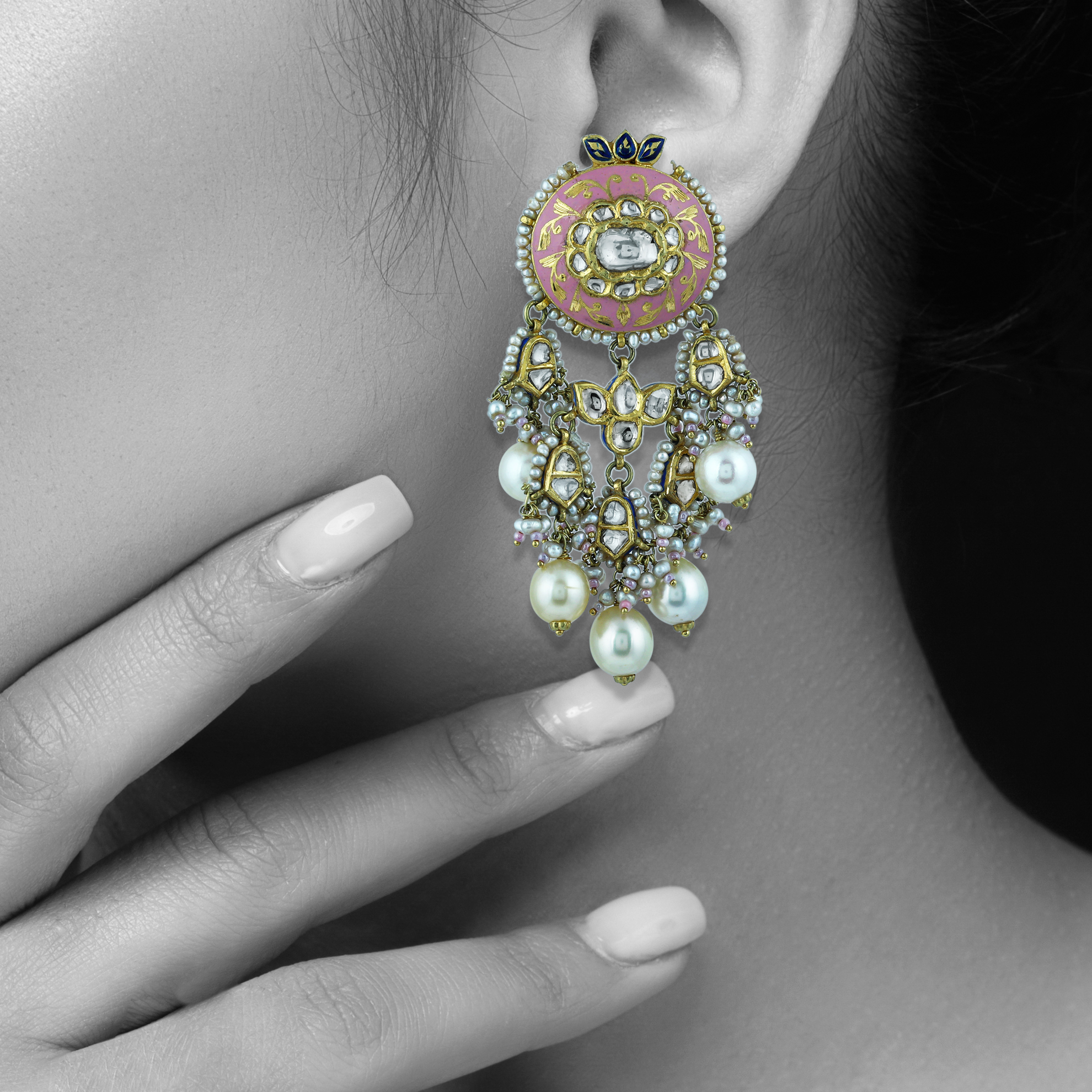 Earring with (JPS1653) Necklace