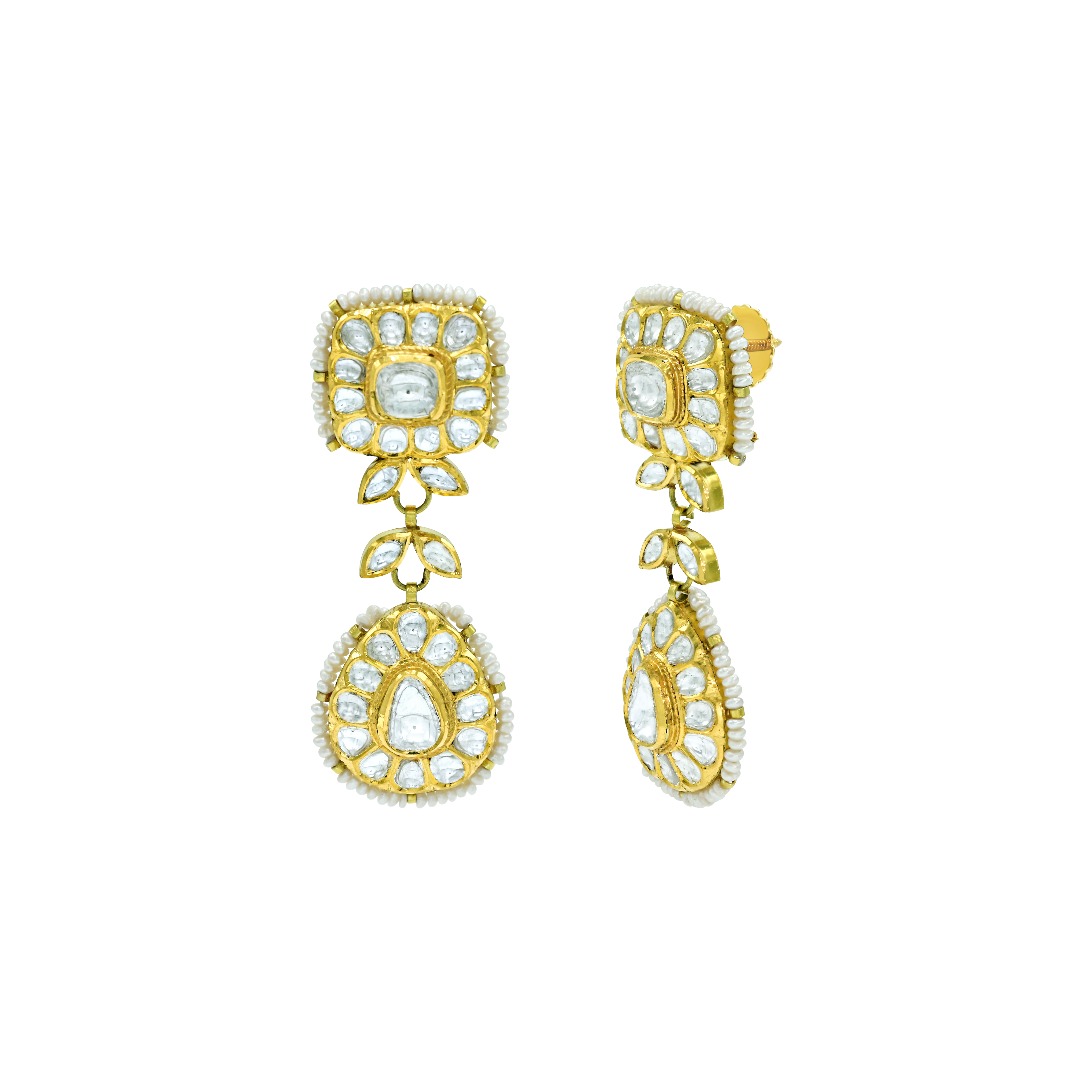 Earring with (SNO6020-KMNE3245) Necklace