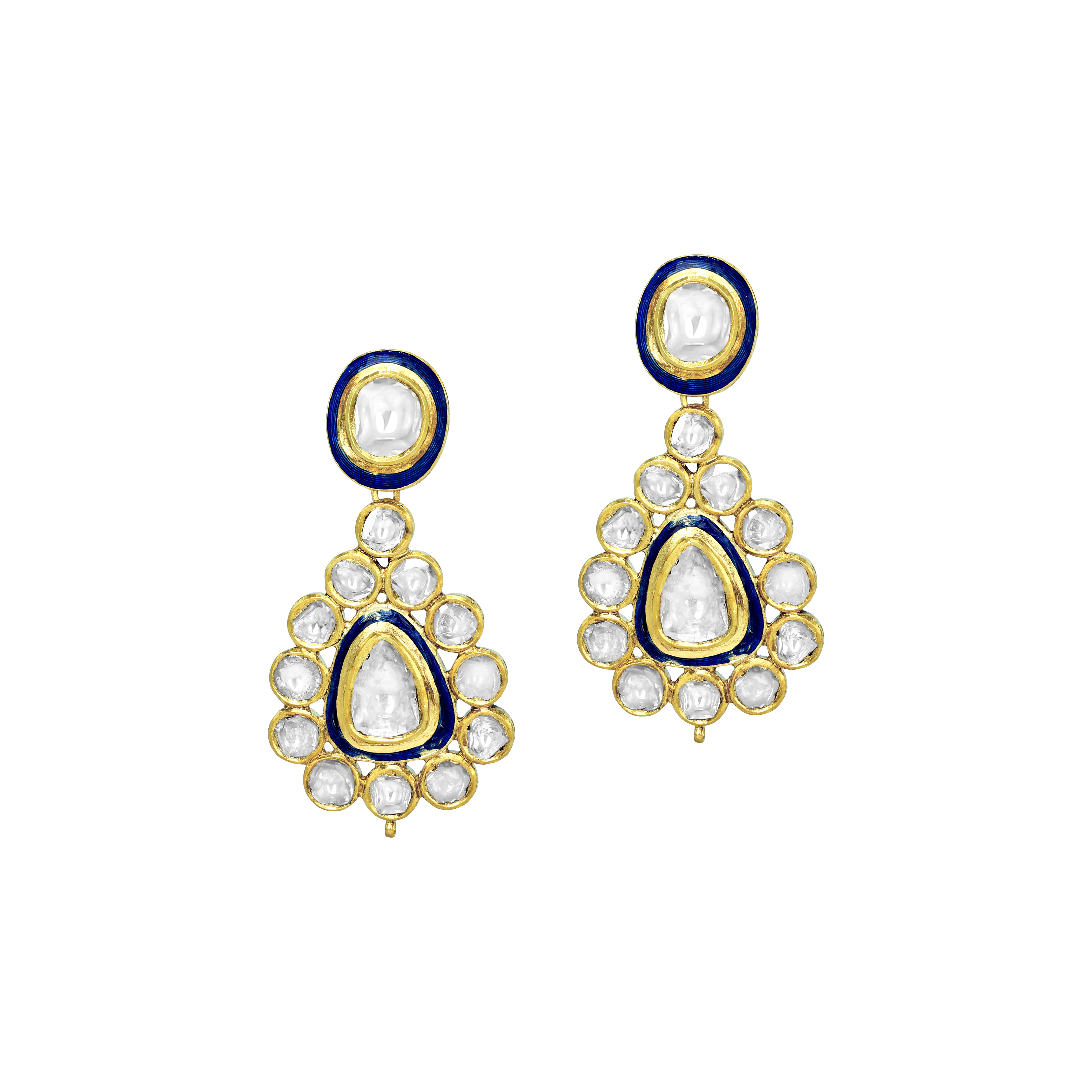Earring with (SNO3922-KMNE2676) Necklace