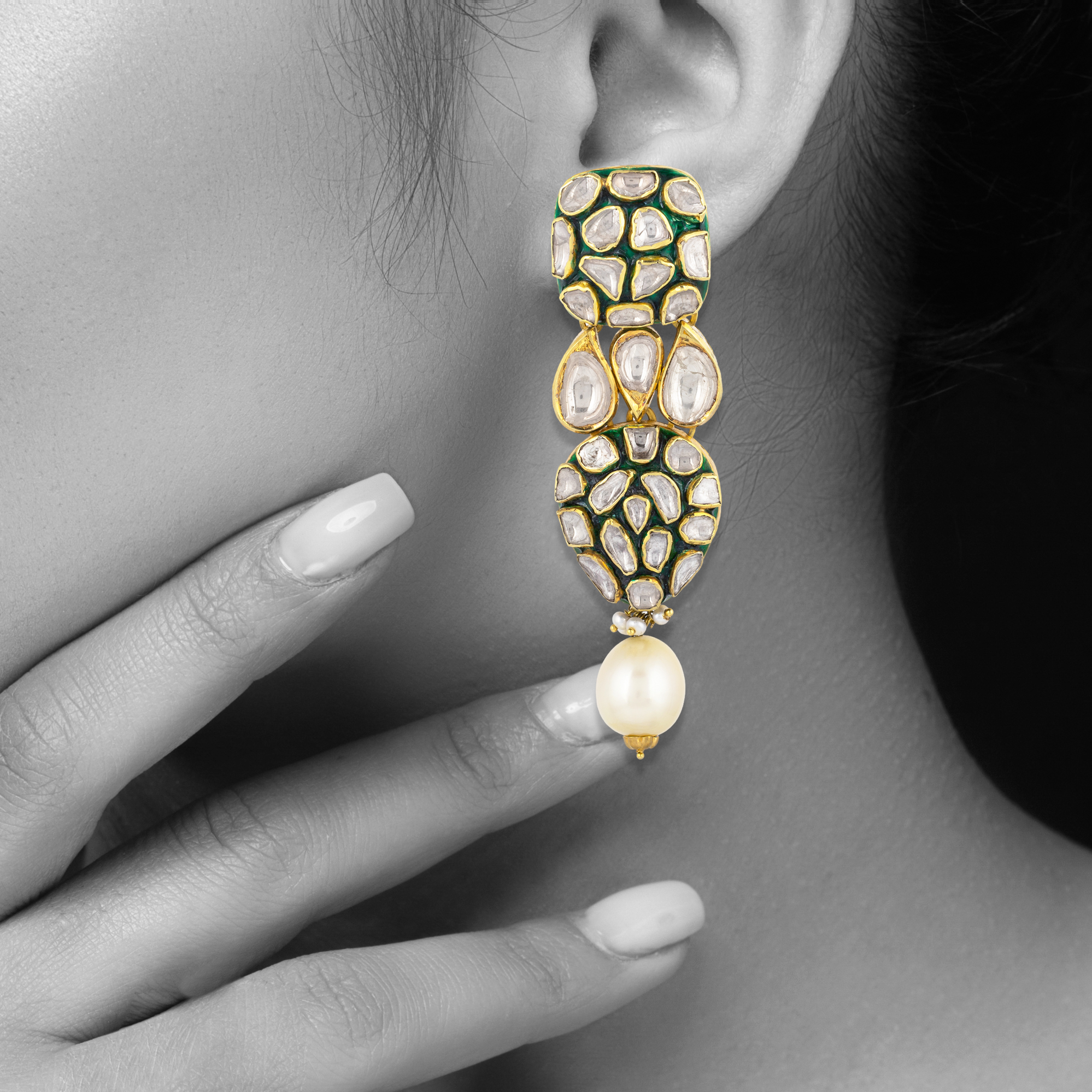 Earring with (B956) Necklace