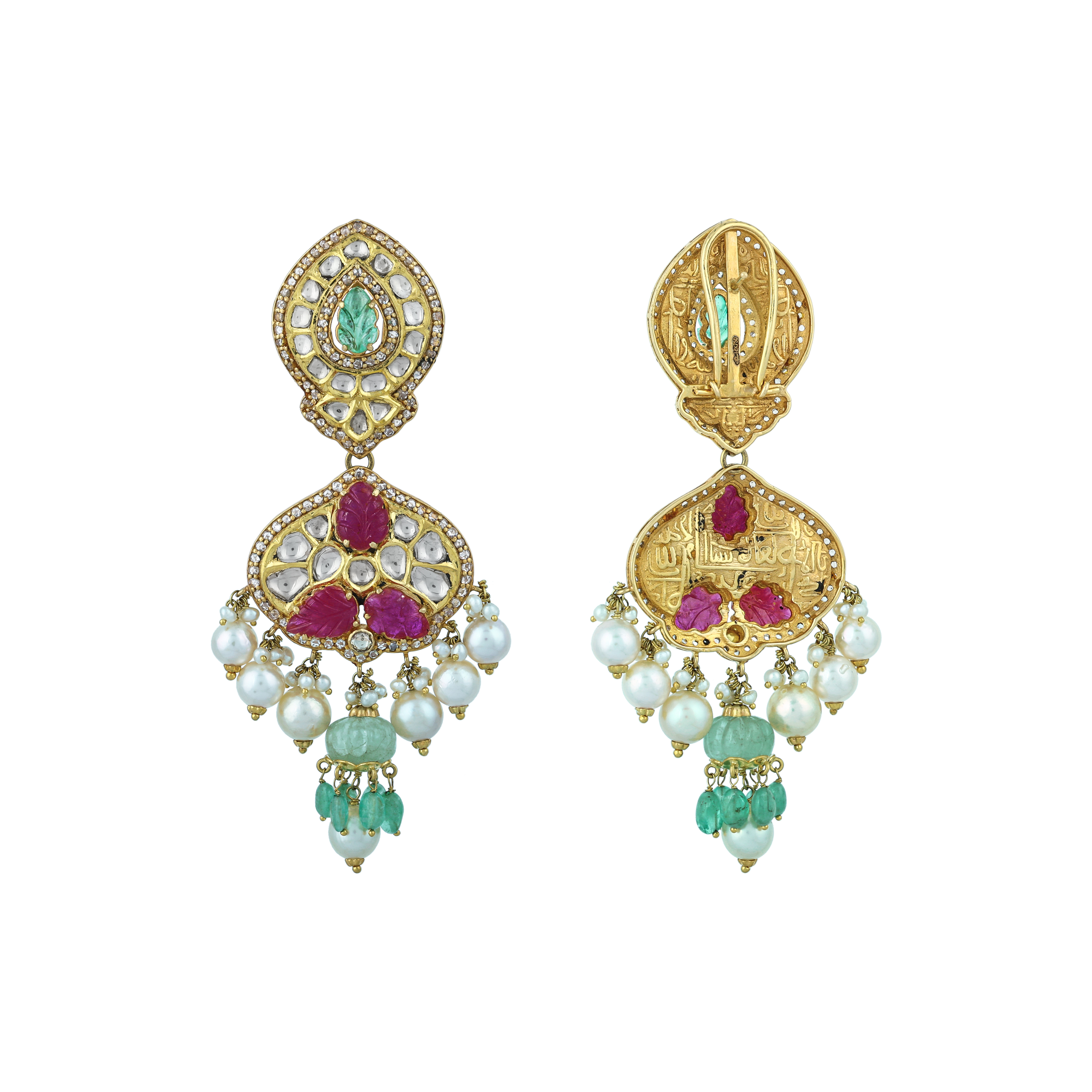 Earring with (HPS756) Necklace