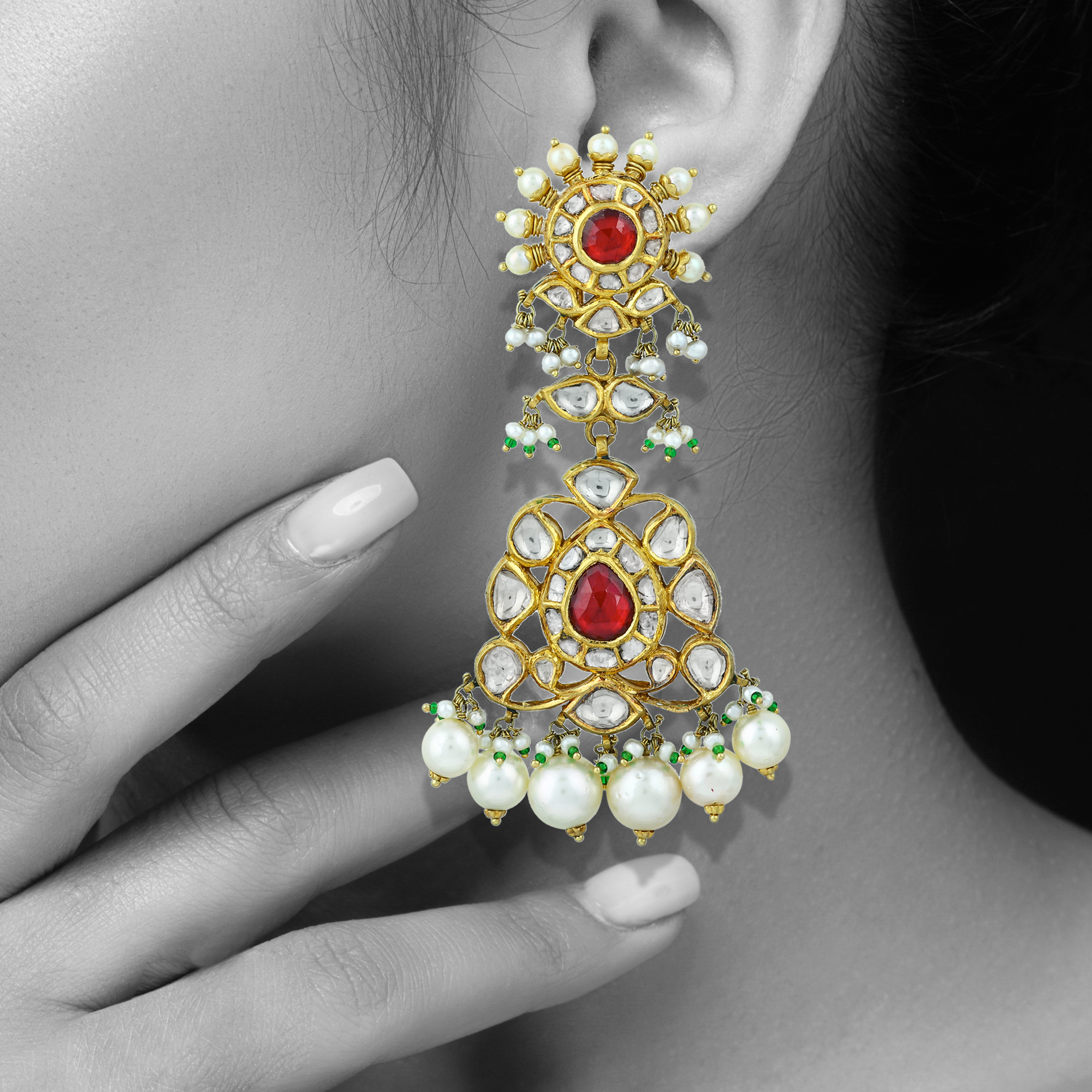 Earring with (JPS1177) Necklace