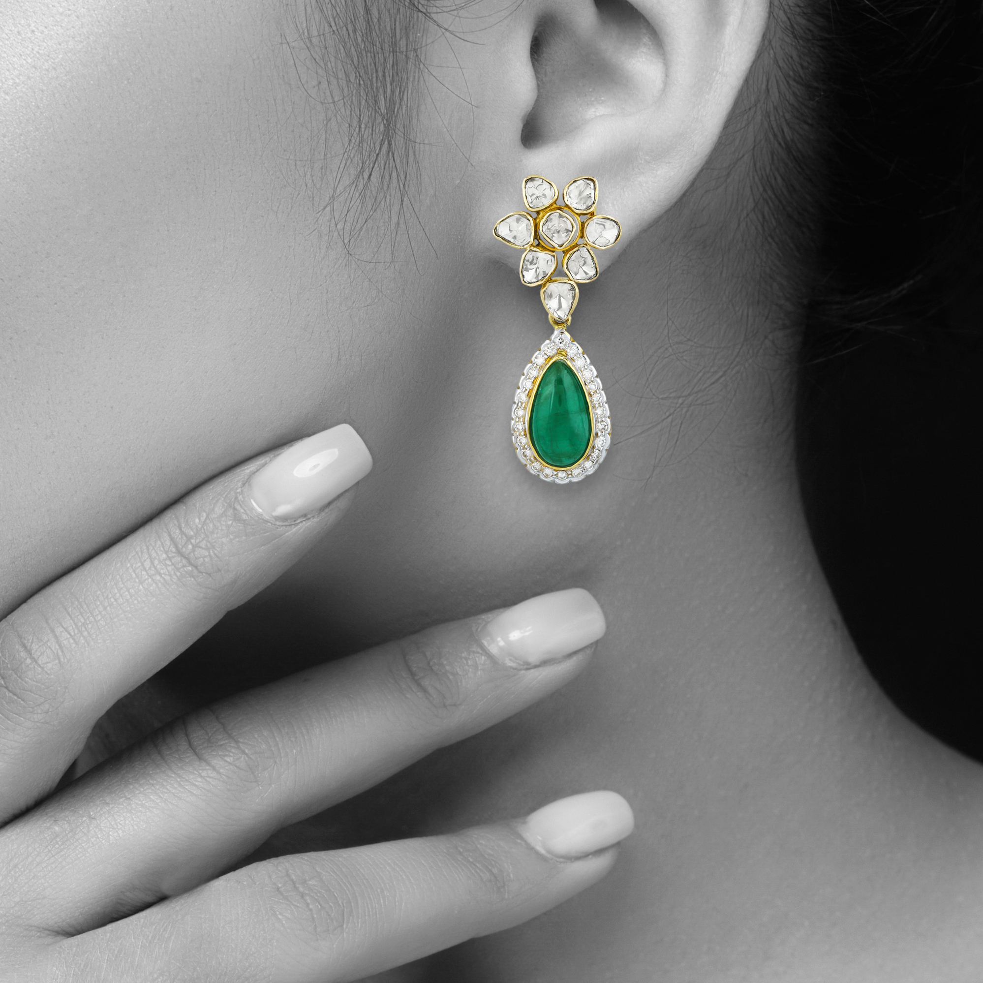 Earring with (B890) Necklace