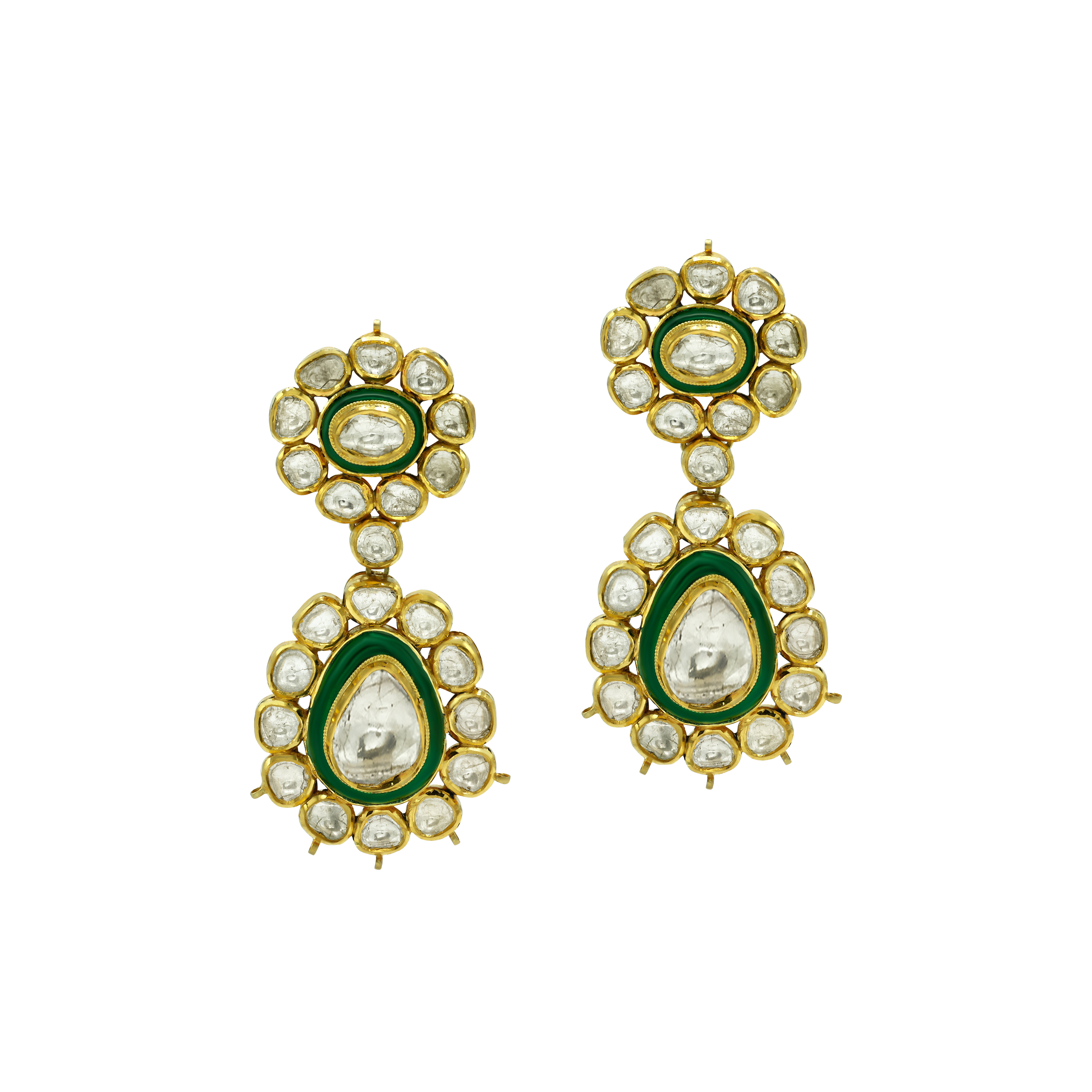 Earring with (SNO6028-KMNE3240) Necklace