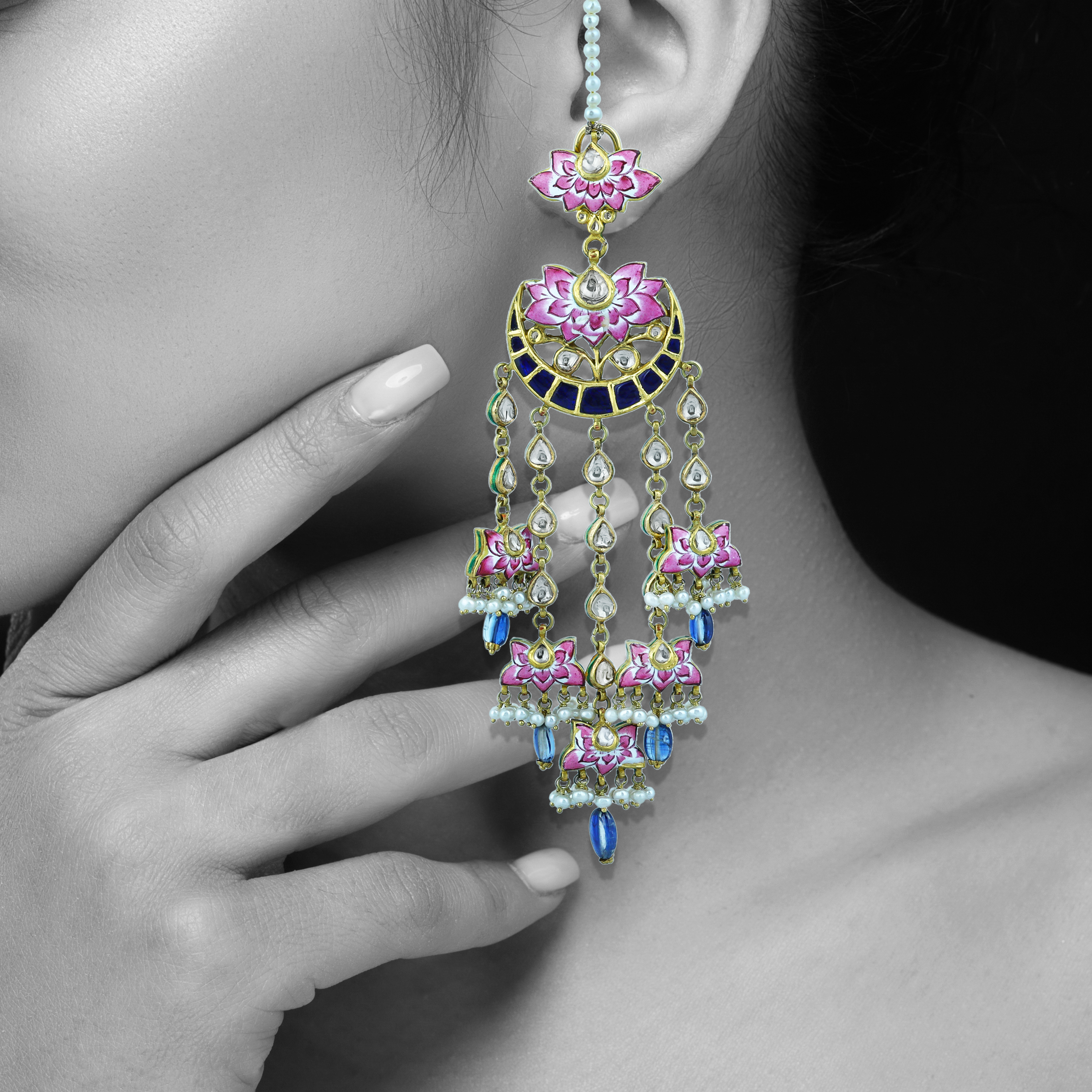 Earring with (JPS1192) Necklace