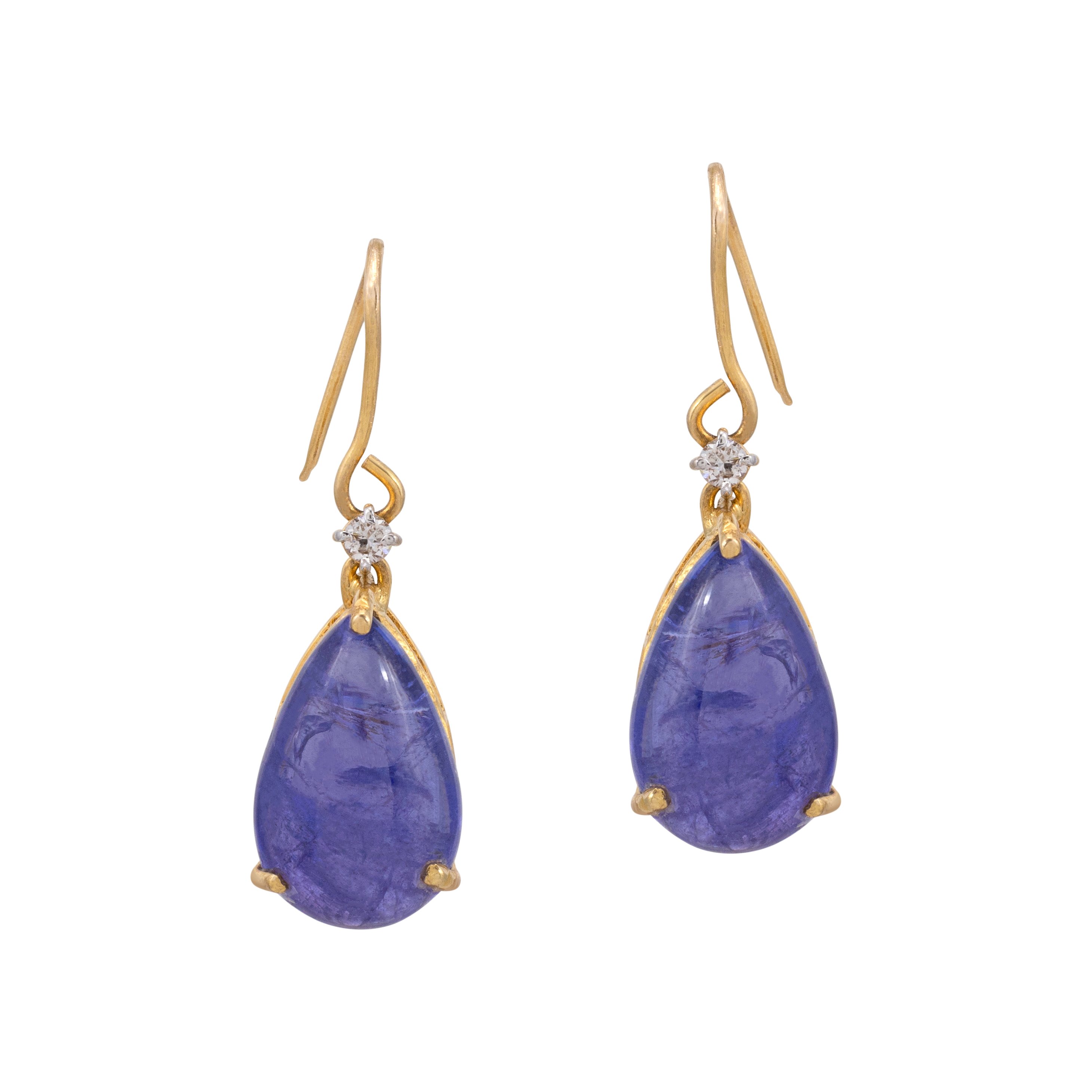 Tanzanite Drop Earrings