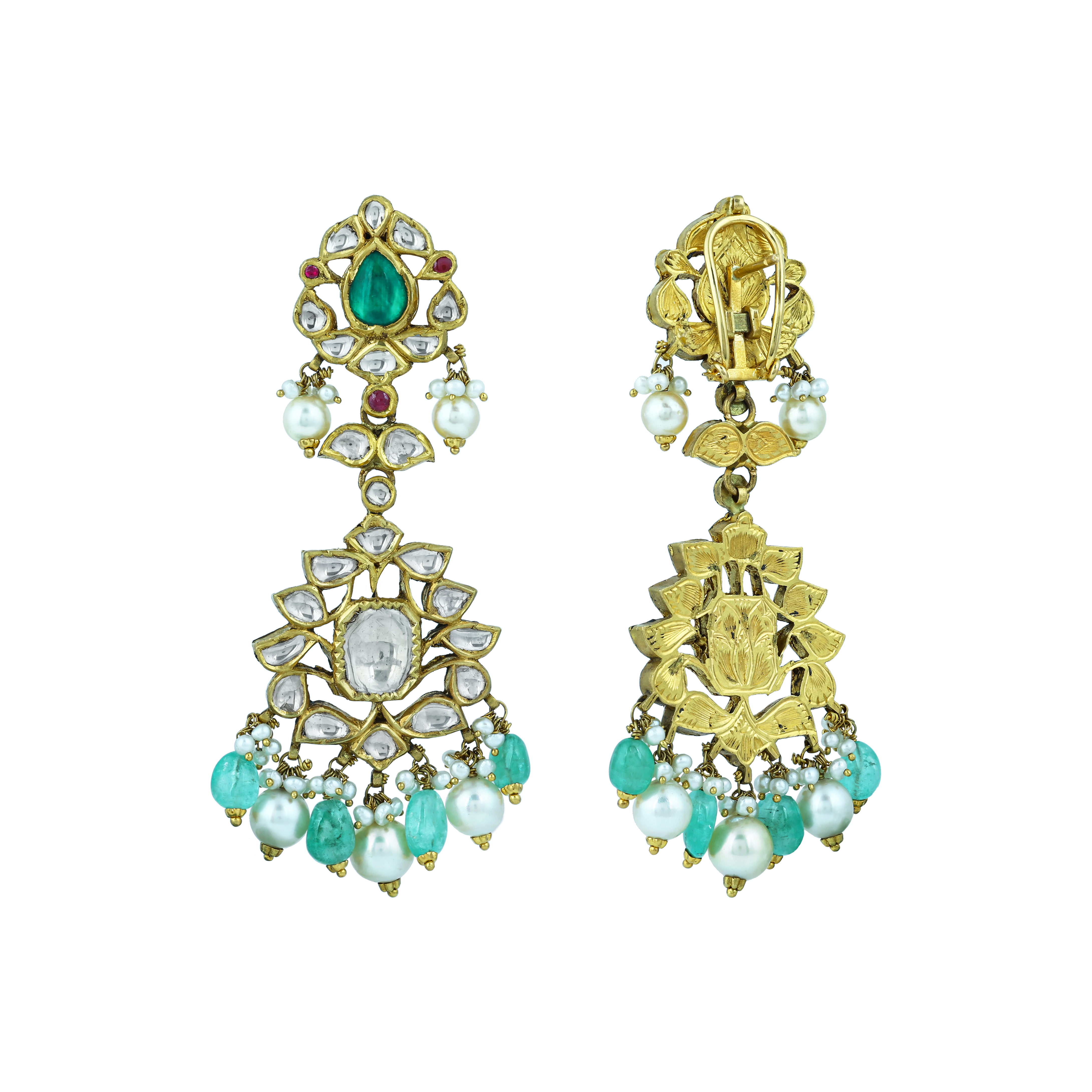 Earring with (JPS2058) Necklace
