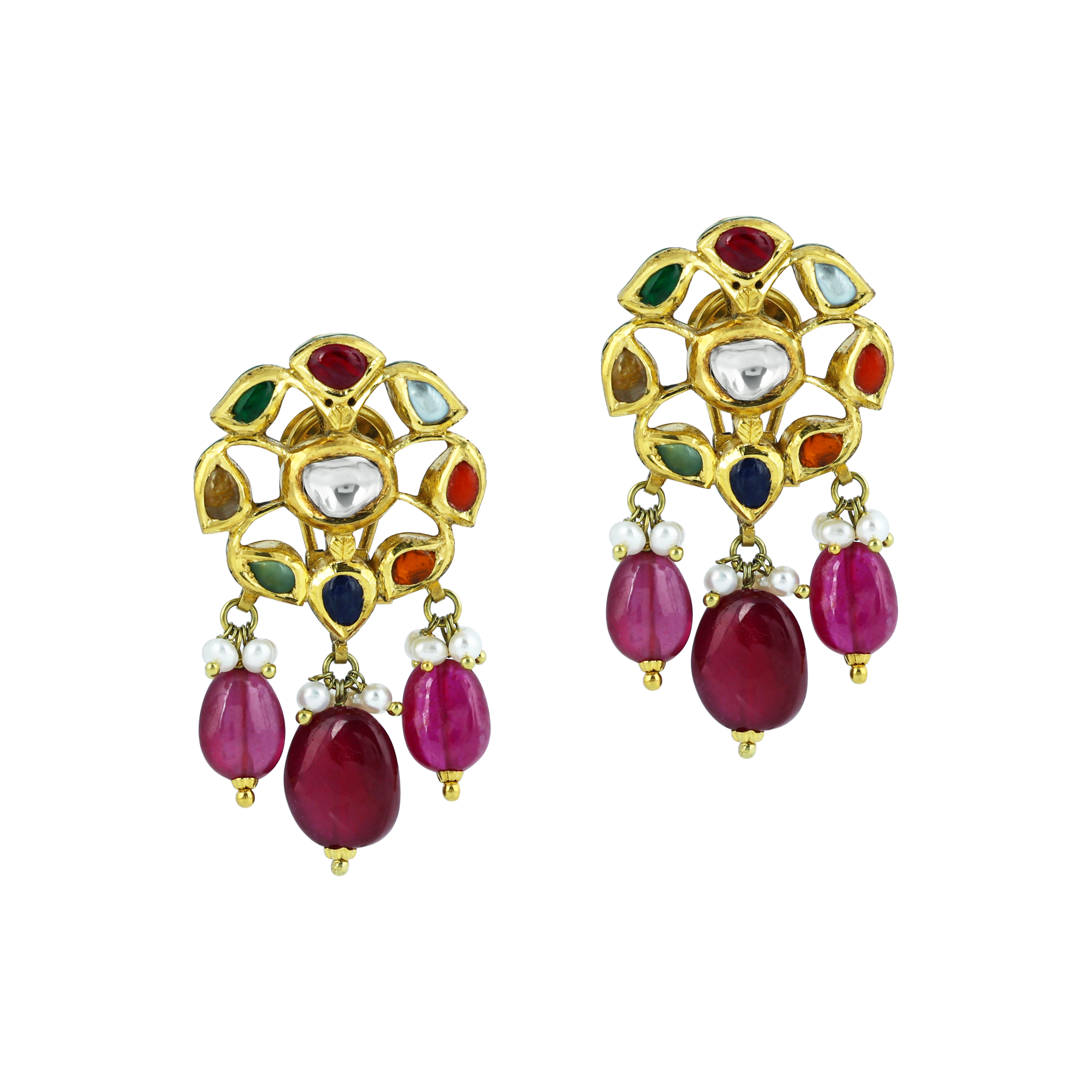 Earring with (RS656) Necklace