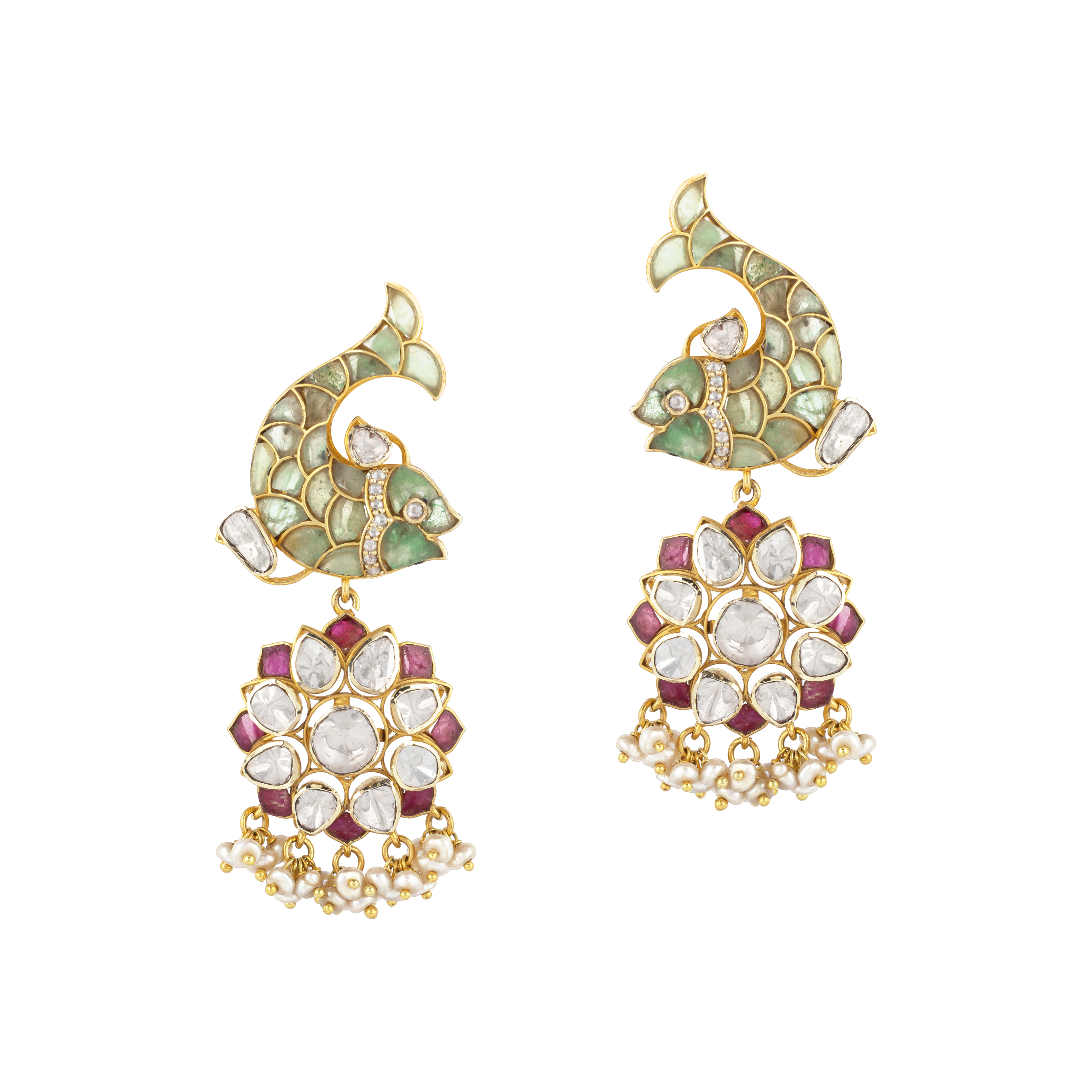 Earring with (B960) Necklace