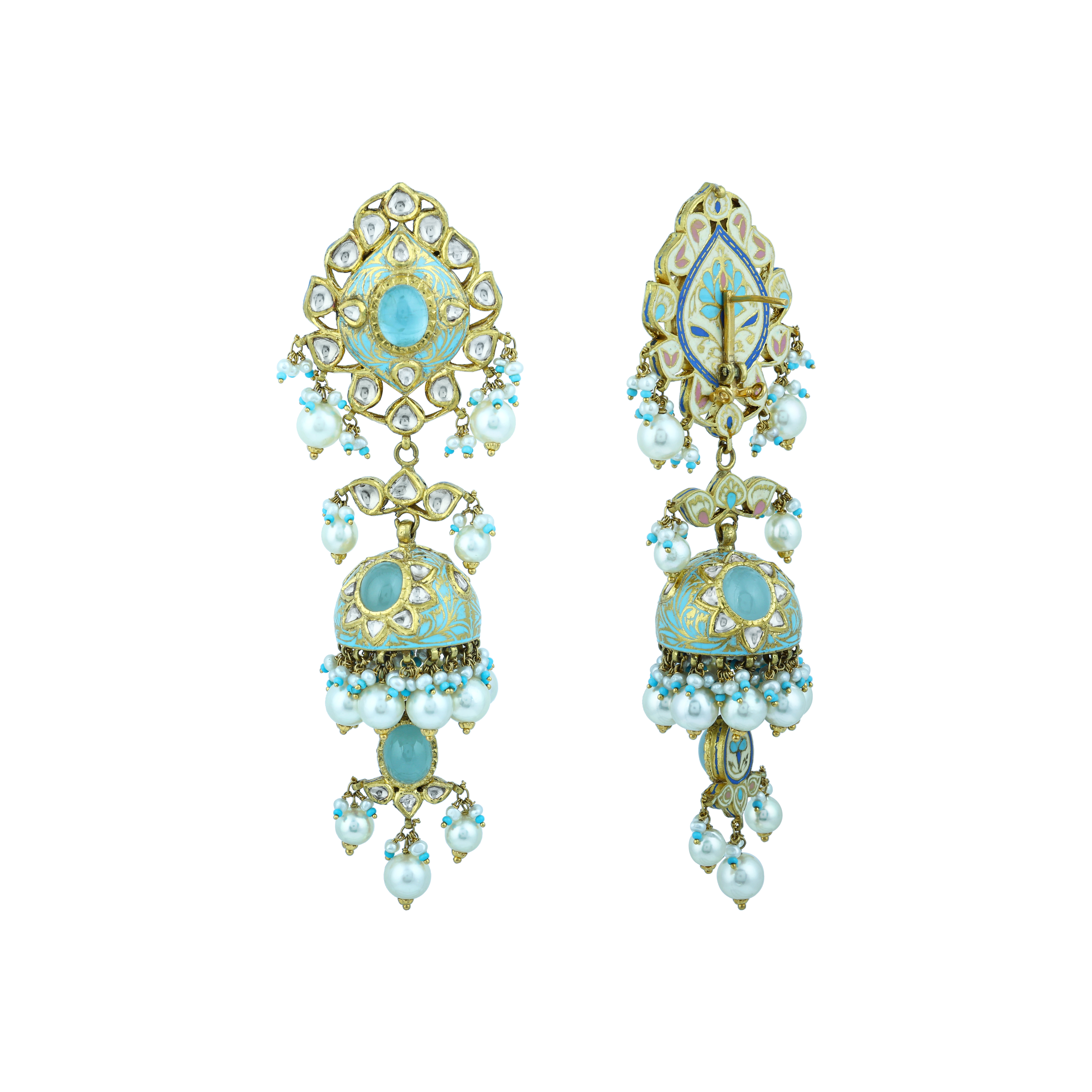 Earring with (JPS2057) Necklace