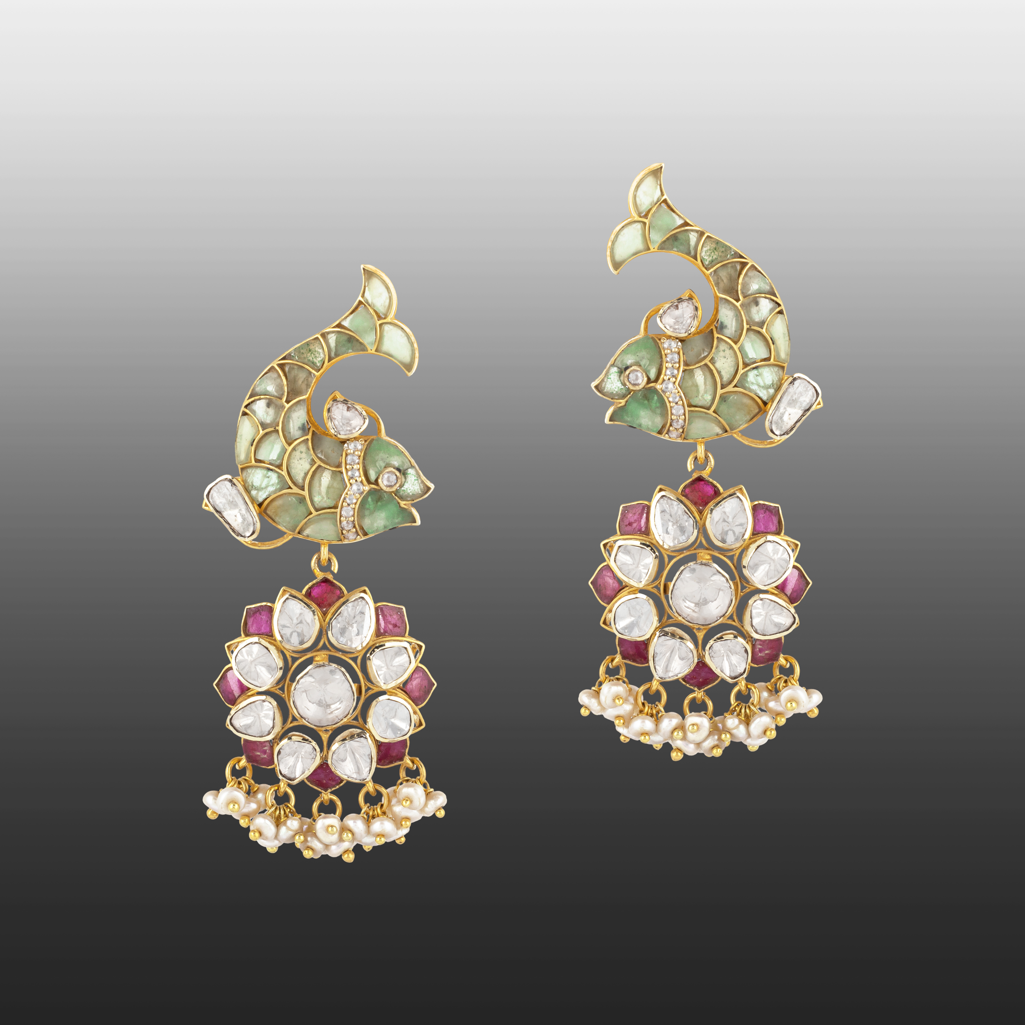 Earring with (B960) Necklace